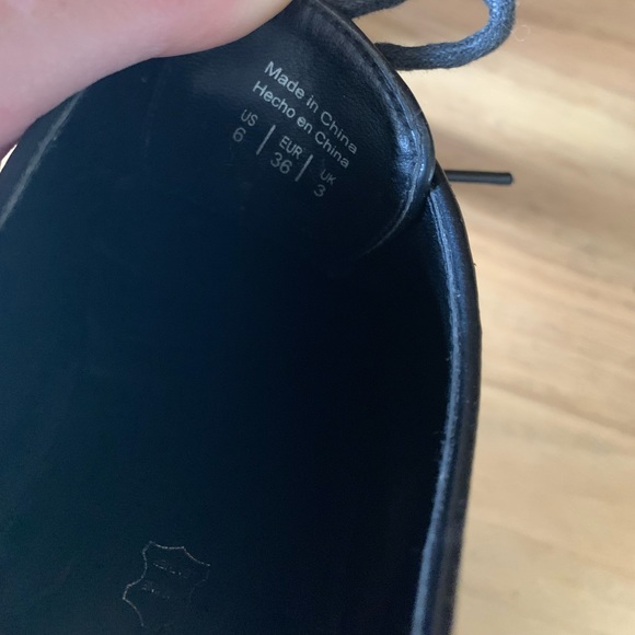 Aldo // Black Patent Oxfords - Picture 2 of 9